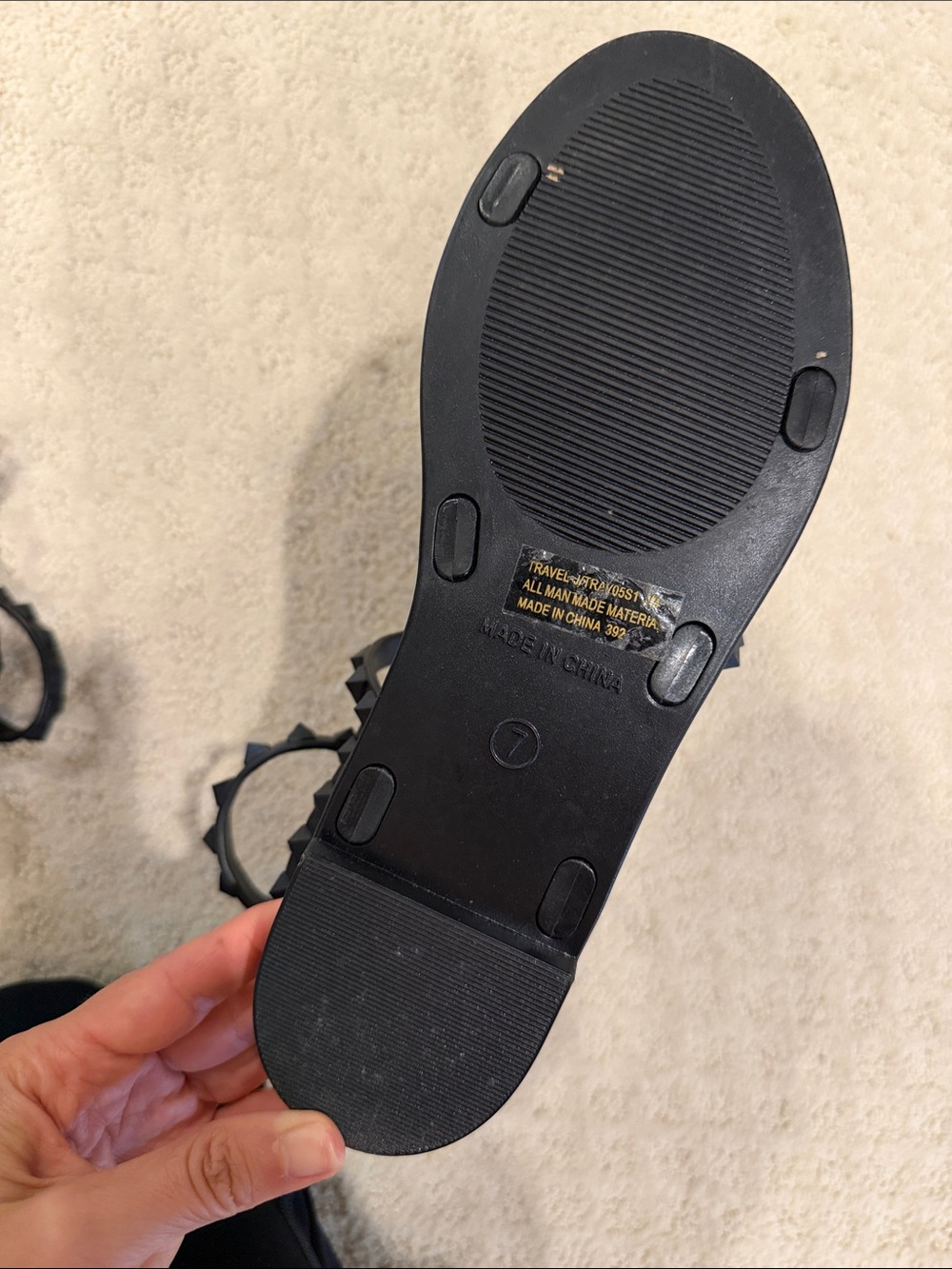 Travel-J Stud Sandals - Picture 7 of 9